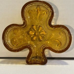 Amber Glass Decorative Art Piece